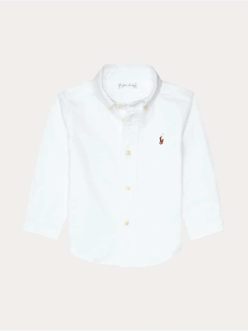 Baby boys Ralph Lauren white Oxford Shirt size 12m